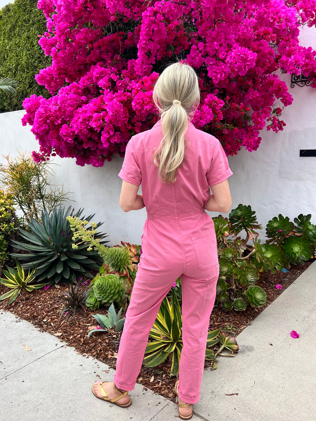 PISTOLA Grover Suit In Flamingo WAVERLY